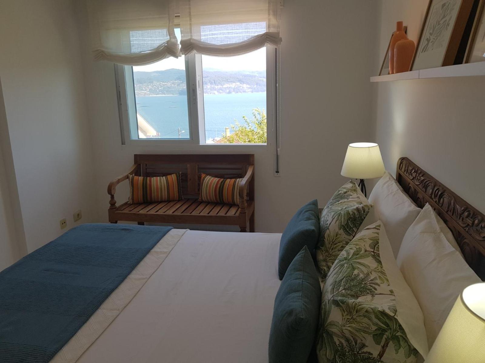 Coqueto Apartamento En Raxo, Sanxenxo Phòng bức ảnh